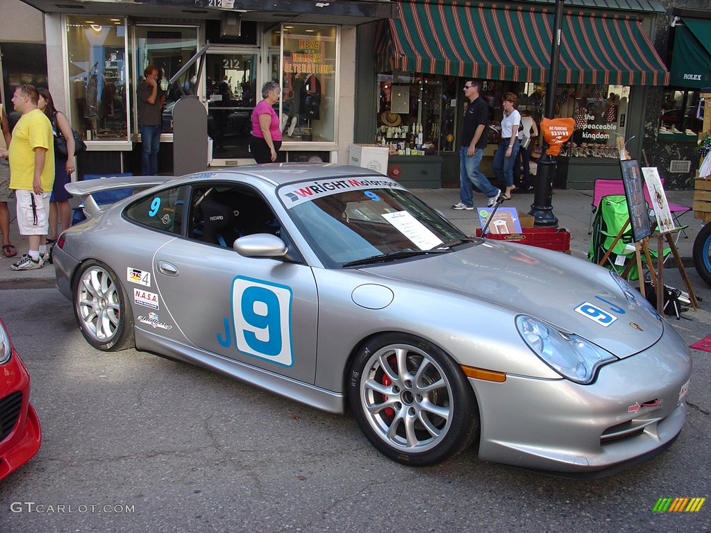 2005 Porsche GT3 in Artic Silver Metallic