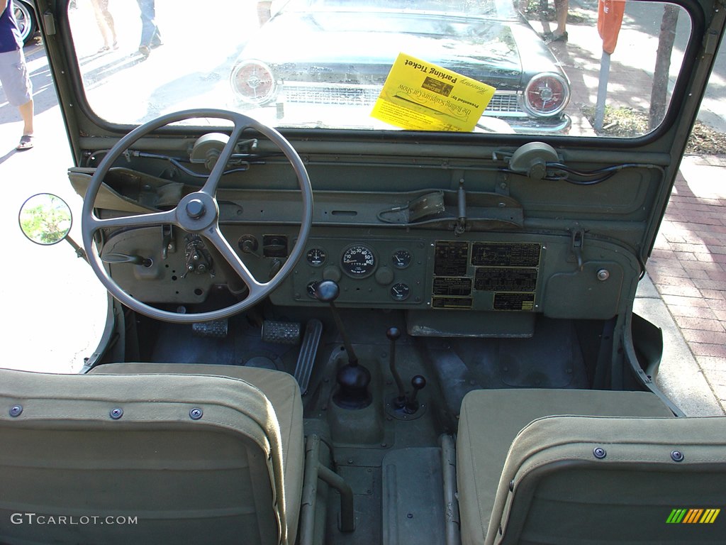 1953 Willys Jeep - Interior -