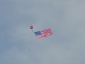 Cindy Irish of the Misty Blues with our Nations Flag flying high